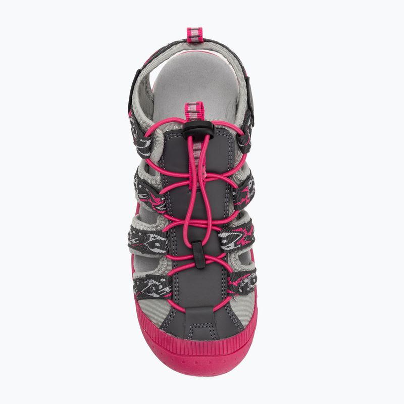 Sandali per bambini CMP Sahiph grigio/fuxia 5