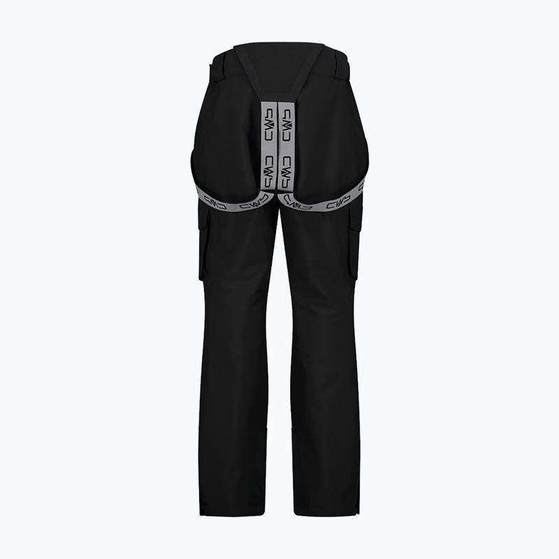 Pantaloni da sci uomo CMP 34W4347 Salopette Cargo nero 2