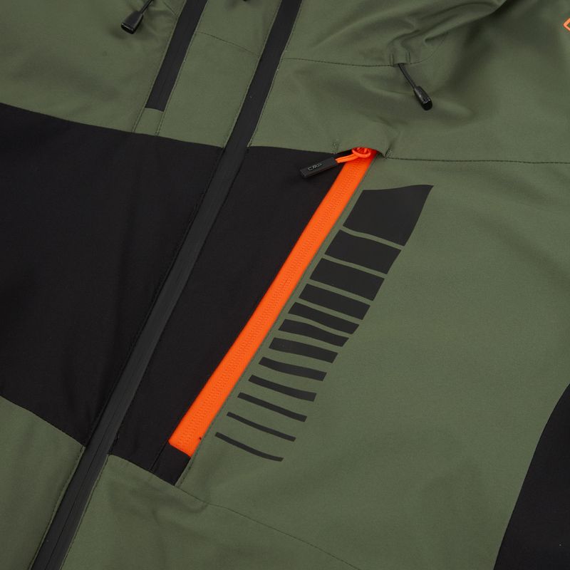 Giacca da sci CMP uomo 34W4667 oliva 3