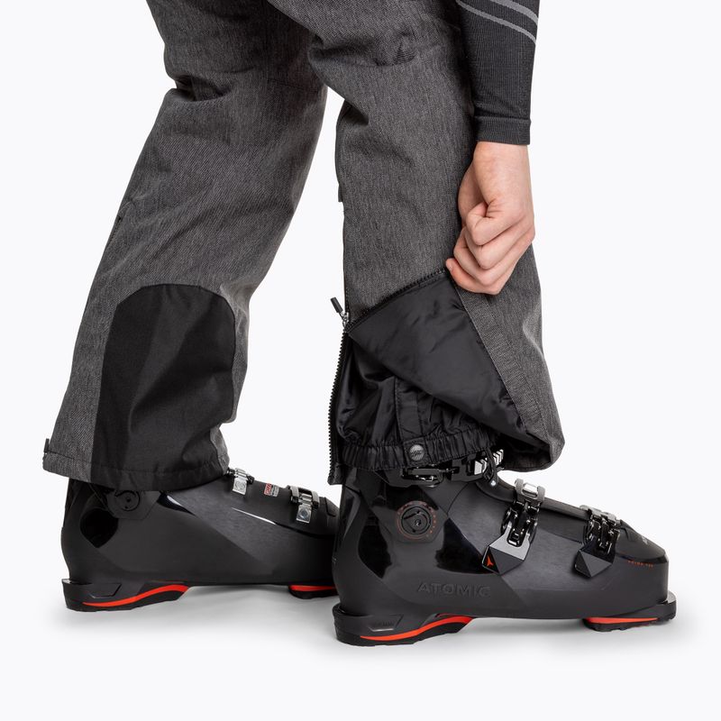 Pantaloni da sci CMP da uomo 34W4387 nero mel. 5