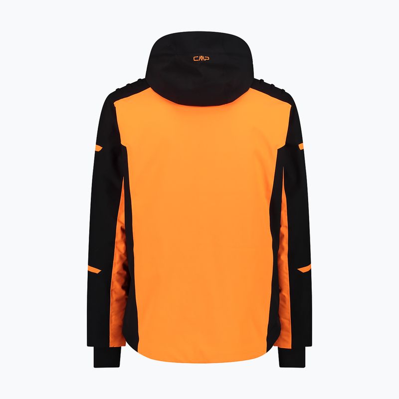 Giacca da sci CMP da uomo 34W4707 fanta fluo 2