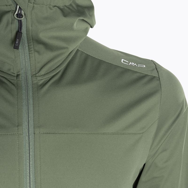 Giacca softshell CMF Zip Hood Uomo salvia 3