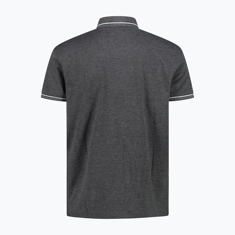 Polo CMP uomo 34D5987 nero 2