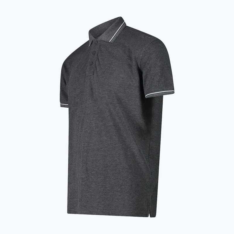 Polo CMP uomo 34D5987 nero 3