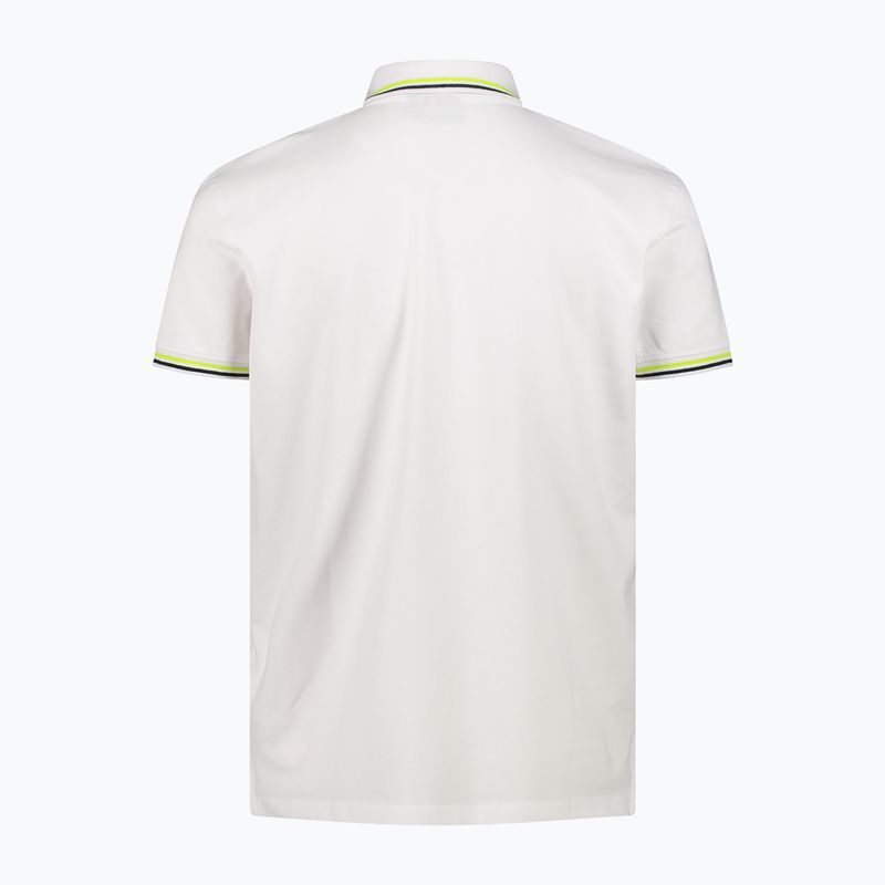 Polo CMP uomo 34D5987 bianco 2