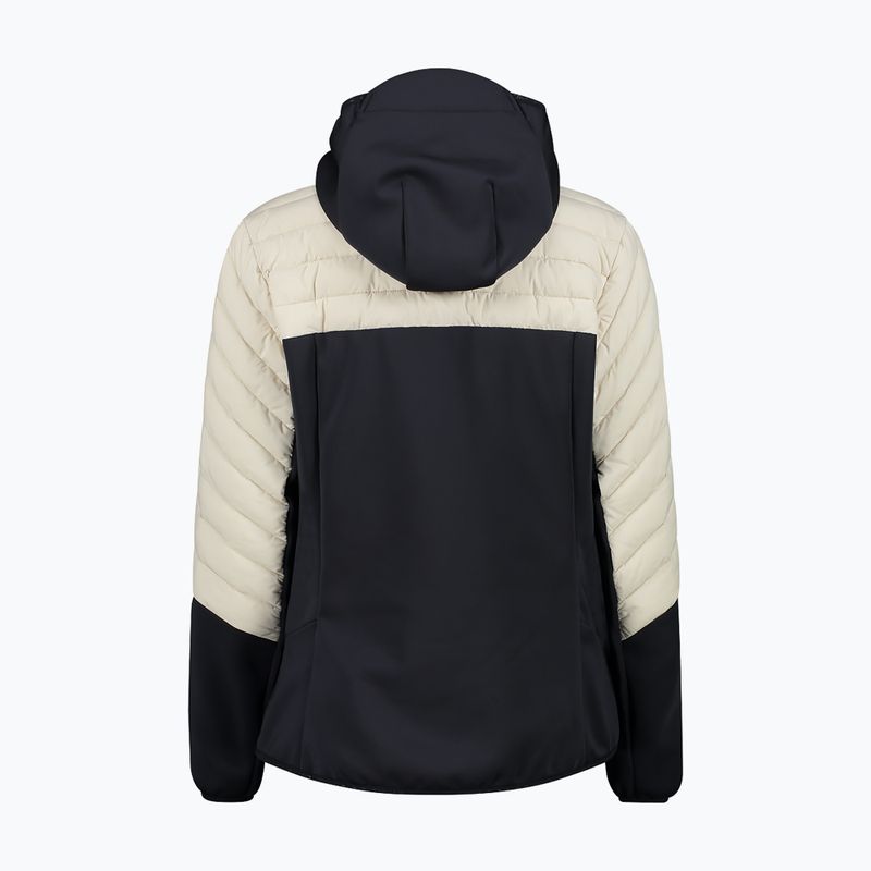 Giacca ibrida CMP donna 34Z2486 vaniglia 2
