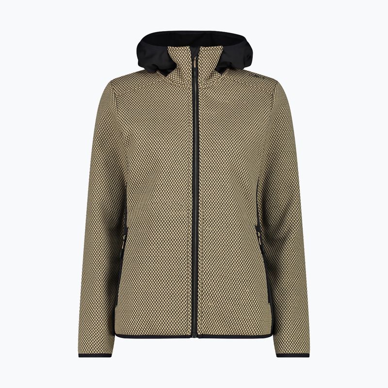 Felpa donna CMP 34H2876 sesamo/ antracite