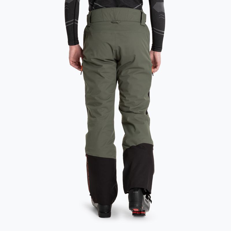 Pantaloni da sci CMP Free Ride da uomo 34W2027 oliva 2