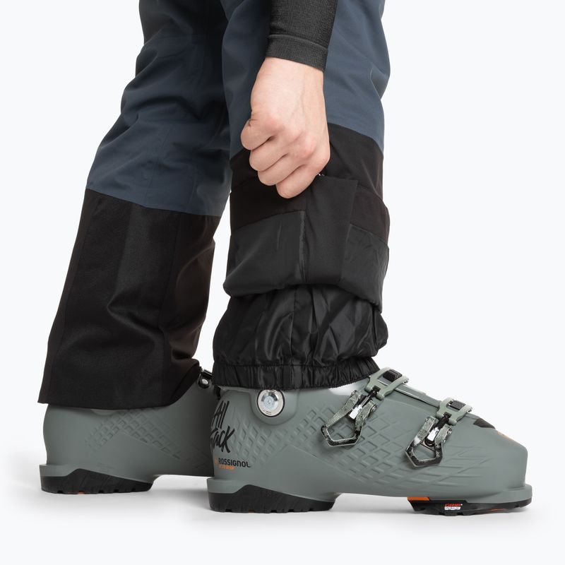 Pantaloni da sci CMP Free Ride da uomo 34W2027 titanio 7