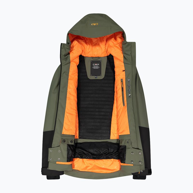 Giacca skit CMP da uomo 34W2037 oliva 4