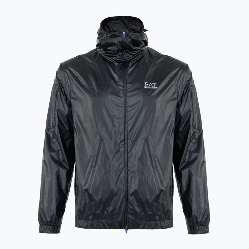 Giacca da uomo EA7 Emporio Armani Ventus7 Light in fagioli neri