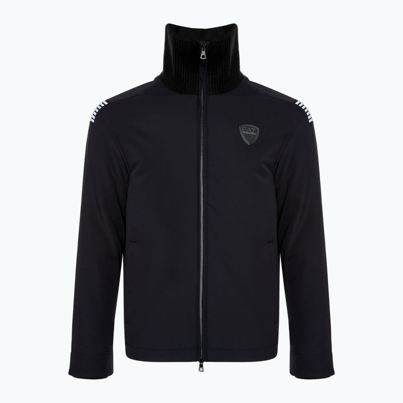 EA7 giacca da calcio Emporio Armani Train uomo nero