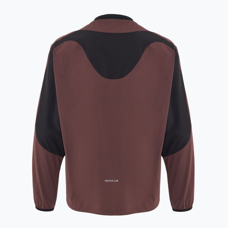 Felpa EA7 Emporio Armani Ventus7 Lab Tee puce da uomo 2