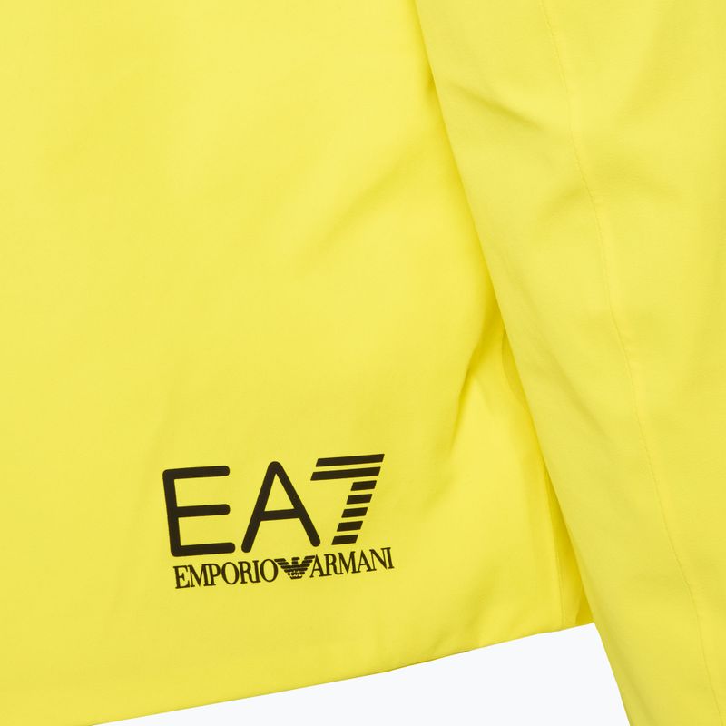 EA7 Emporio Armani giacca da sci da uomo Ski Kitzbuhel Colorblock Protectum giallo acceso 4