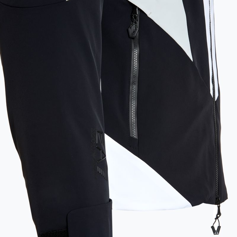 Giacca da uomo EA7 Emporio Armani Ski Cortina Colorblock Toray nero 6