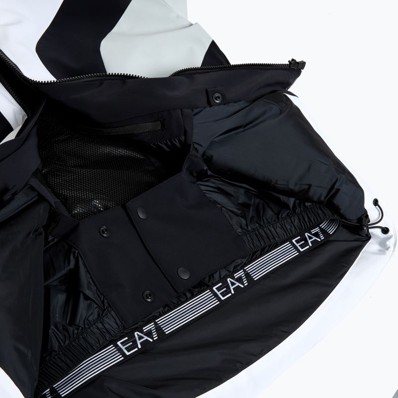 Giacca da uomo EA7 Emporio Armani Ski Cortina Colorblock Toray nero 7