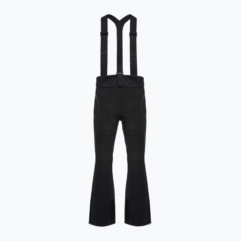 Pantaloni uomo EA7 Emporio Armani Ski Kitzbuhel Softshell nero 2