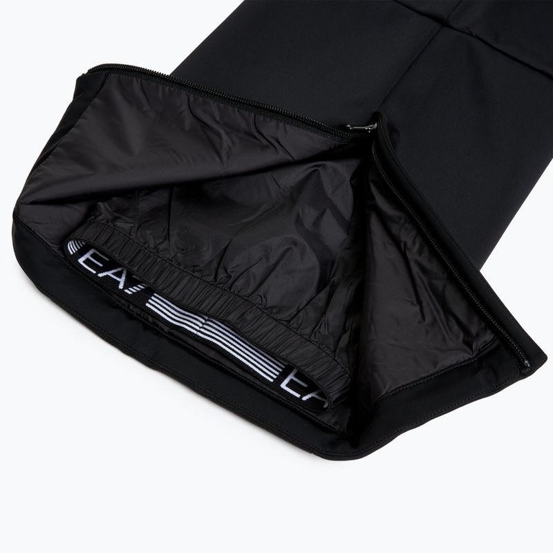 Pantaloni uomo EA7 Emporio Armani Ski Kitzbuhel Softshell nero 3