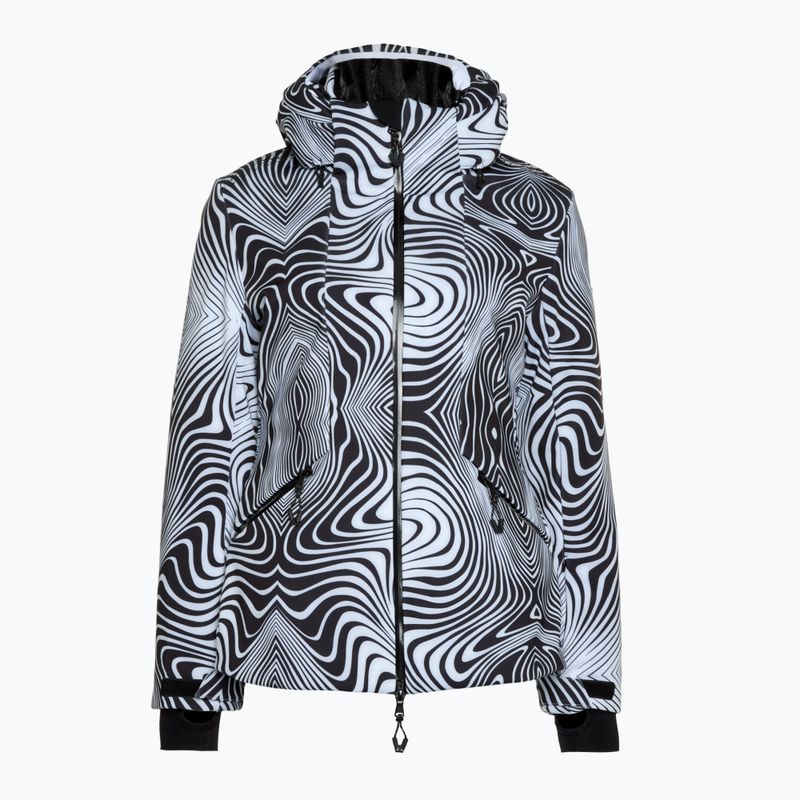 Giacca donna EA7 Emporio Armani Ski Kitzbuhel Softshell fantasia zebra