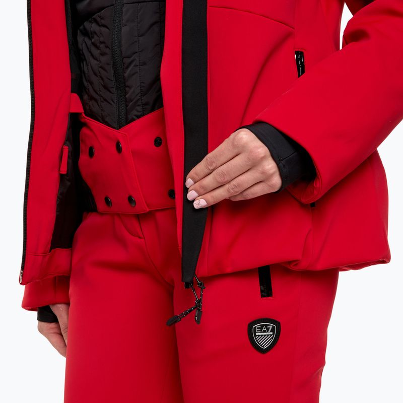 EA7 Emporio Armani Ski Kitzbuhel Softshell Tris giacca + pantaloni + set da sci senza maniche salsa 17