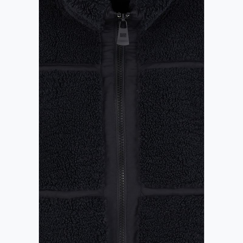 Giacca donna EA7 Emporio Armani Train Contemporary Sport Teddy nero 3