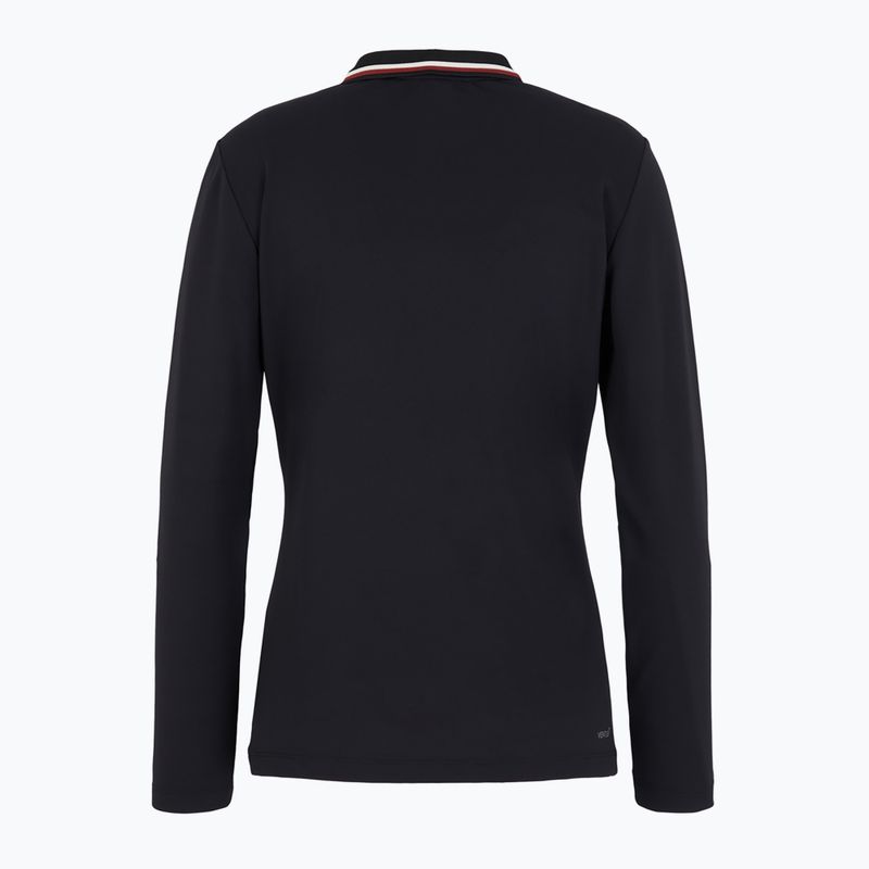 Polo donna EA7 Emporio Armani Golf Pro Longsleeve nero 2
