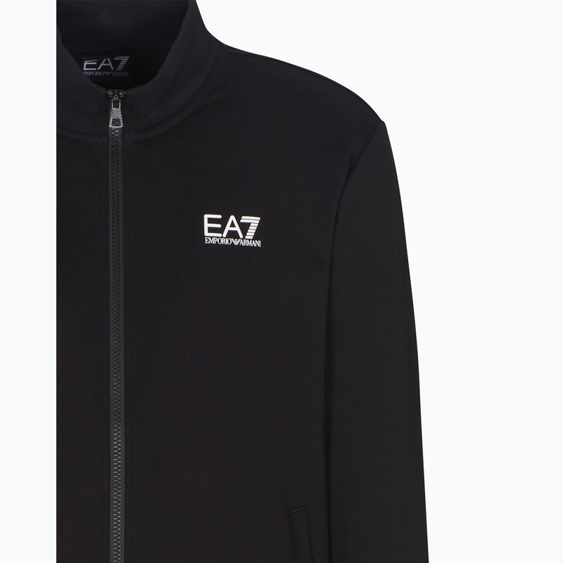 Uomo EA7 Emporio Armani Train Core Identity Tracksuit FZ nero 3