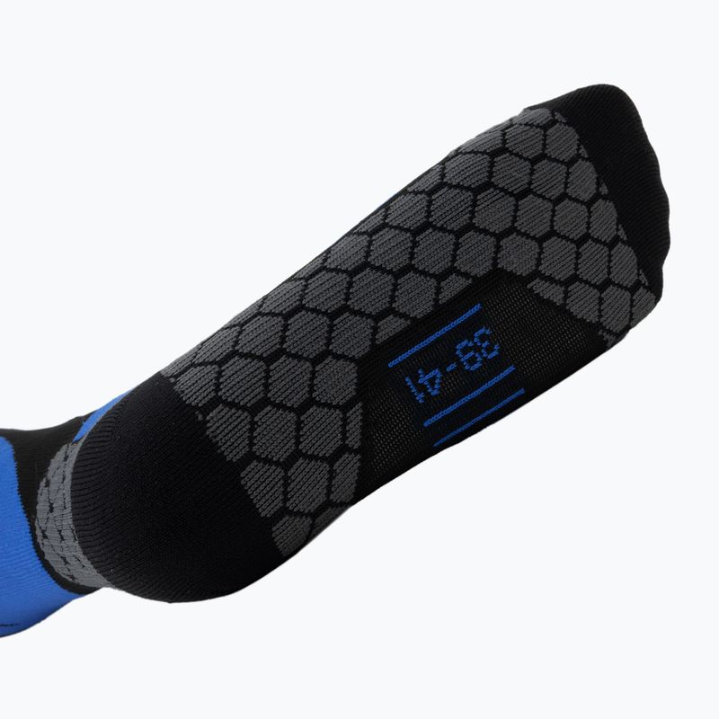 Calze da sci EA7 Emporio Armani nero/antra/lapis blu 4