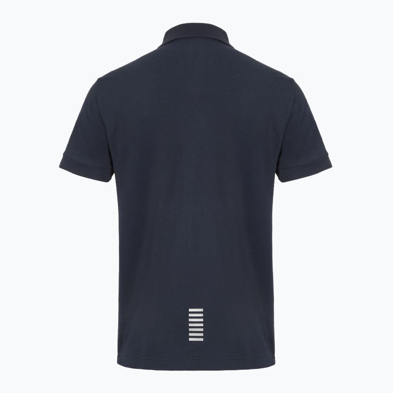 Polo uomo EA7 Emporio Armani Core Identity armani blu 2