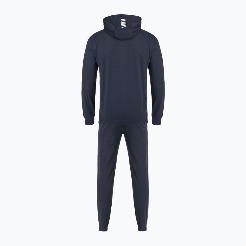 Uomo EA7 Emporio Armani Train Core Identity Tuta FZ armani blu 2