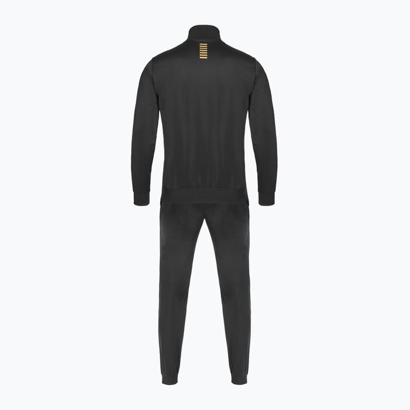 Uomo EA7 Emporio Armani Tessuto tecnico Core Identity Tuta FZ nero 2