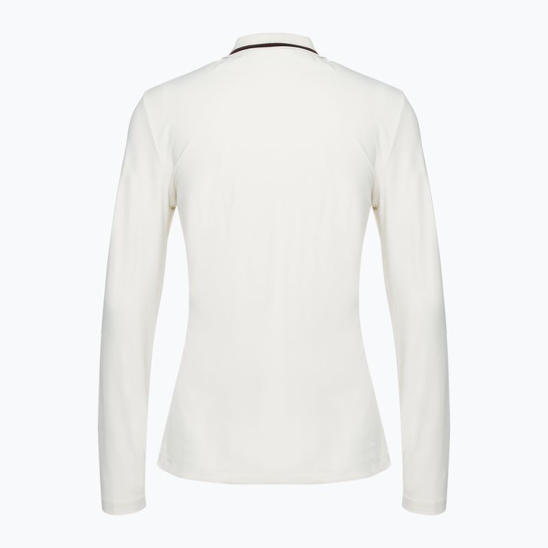 Polo Emporio Armani Golf Pro Polo donna EA7 betulla argento manica lunga 2