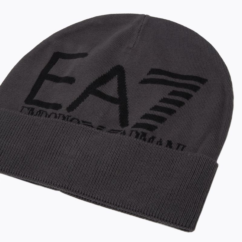 EA7 Emporio Armani Mountain Visibility Beanie berretto invernale blu armani / asfalto 3