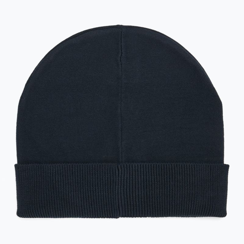 EA7 Emporio Armani Mountain Visibility Beanie berretto invernale blu/bianco 2