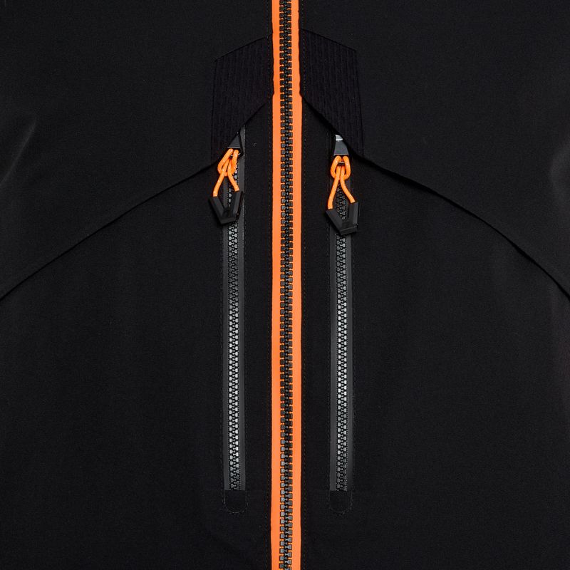 EA7 Emporio Armani giacca da sci uomo Ski Kitzbuhel Protectum Logo nero 4