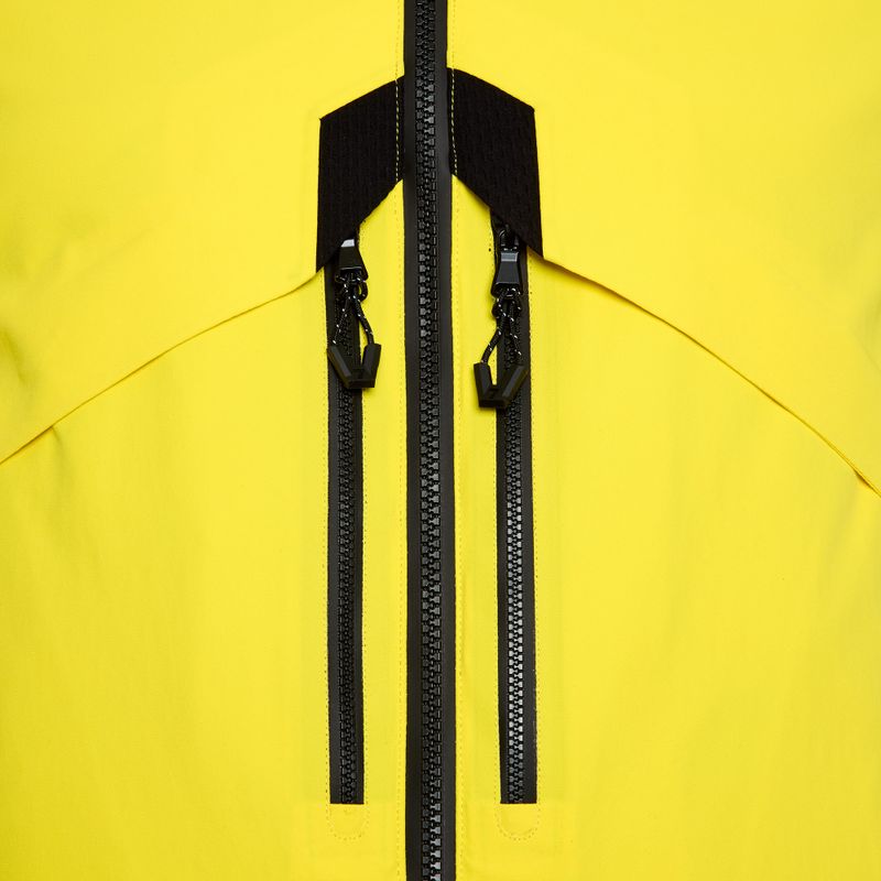 Giacca da sci EA7 Emporio Armani Uomo Kitzbuhel Protectum Logo giallo acceso 3