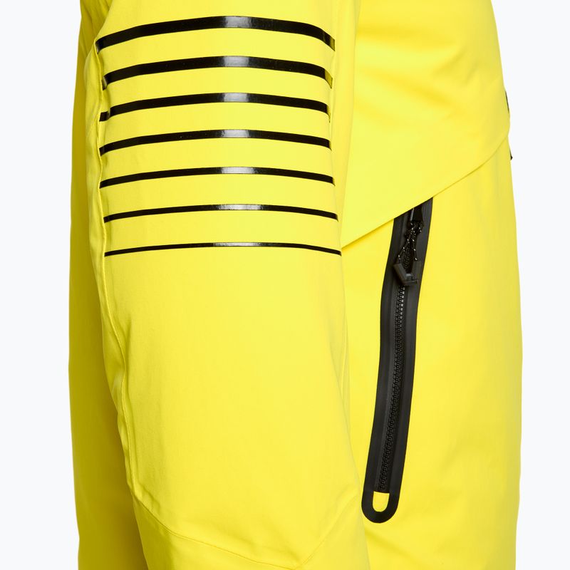 Giacca da sci EA7 Emporio Armani Uomo Kitzbuhel Protectum Logo giallo acceso 5