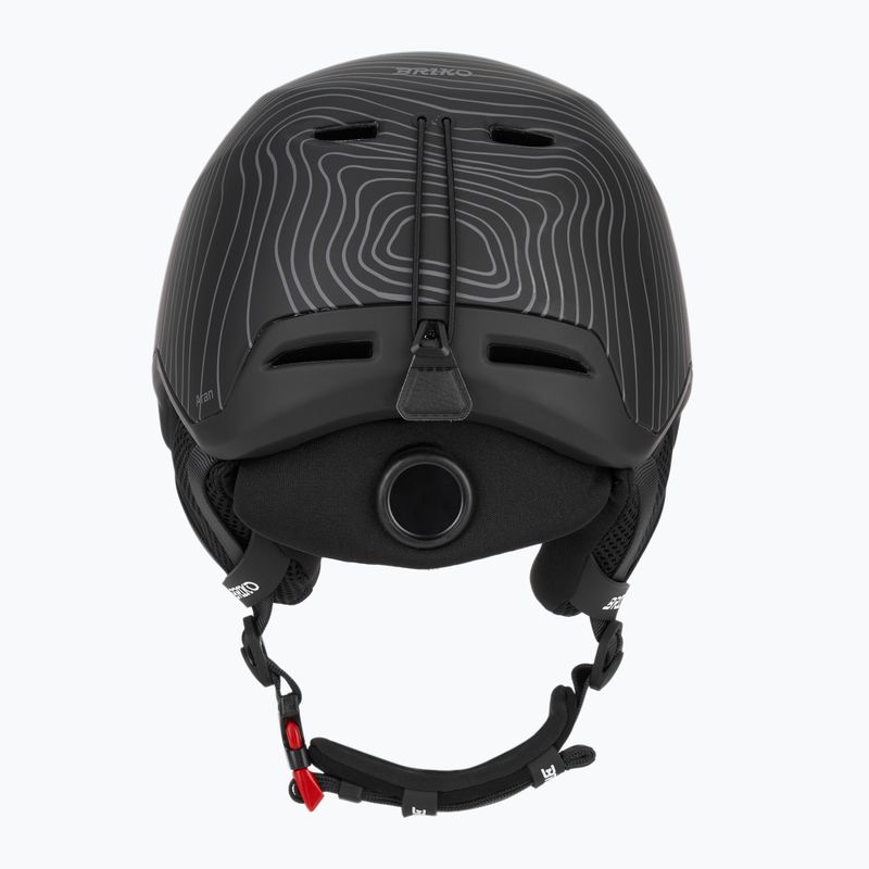 Casco da sci Briko Aran matt black/abbey gray 4