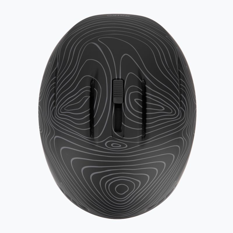 Casco da sci Briko Aran matt black/abbey gray 6