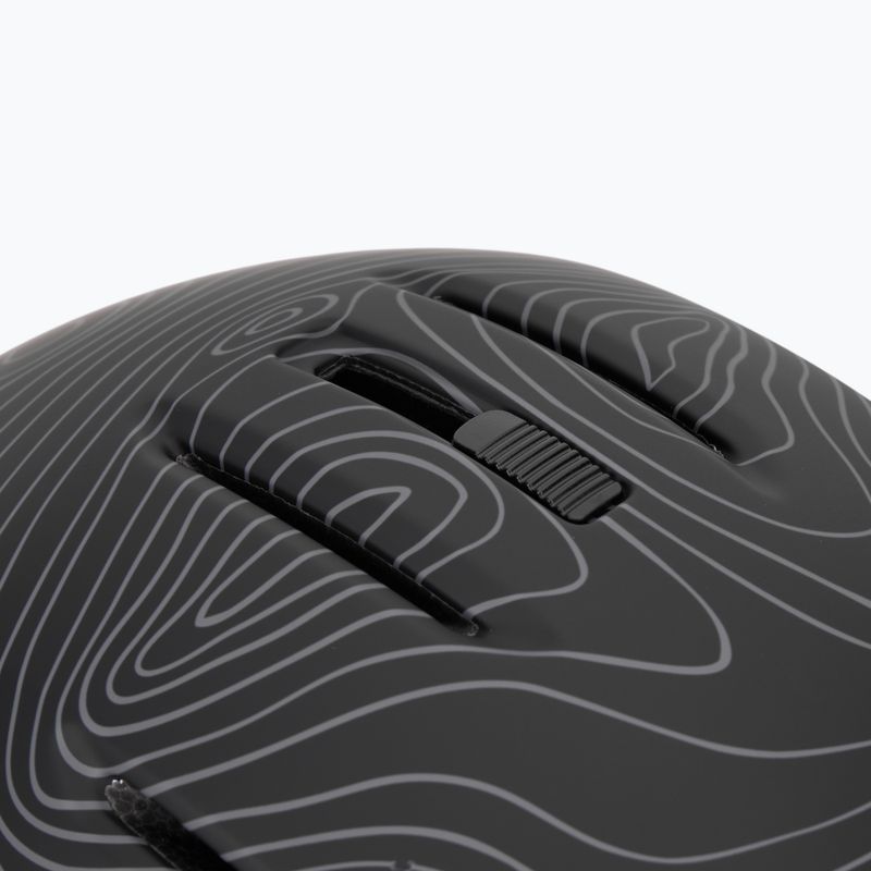 Casco da sci Briko Aran matt black/abbey gray 8