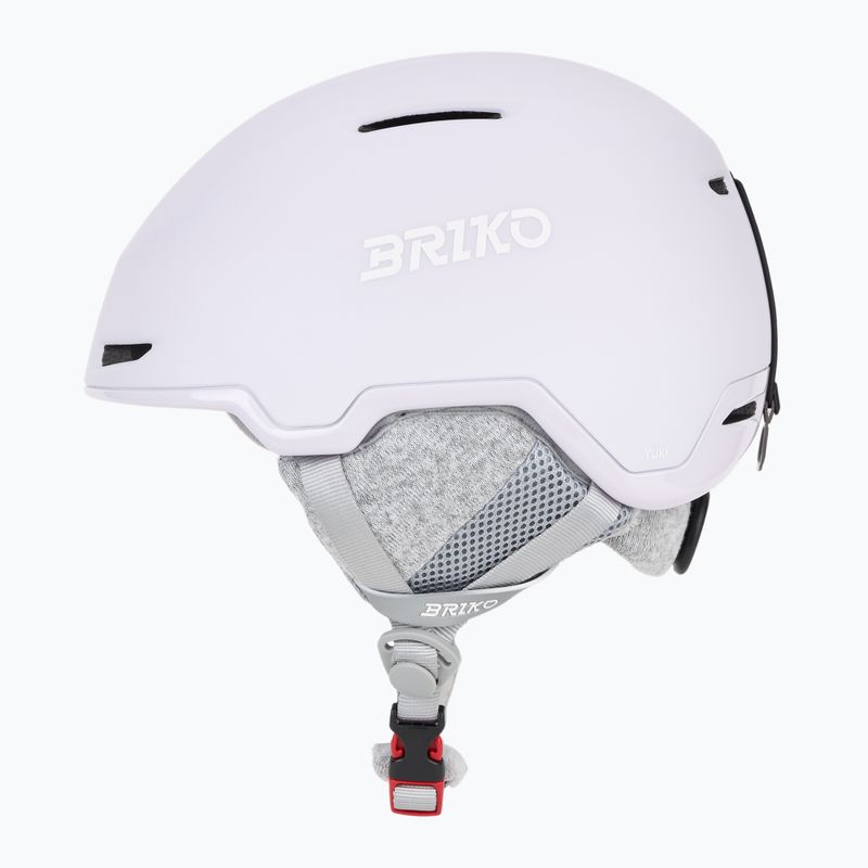 Casco da sci Briko Yuki matte shiny mischka pink/white 3
