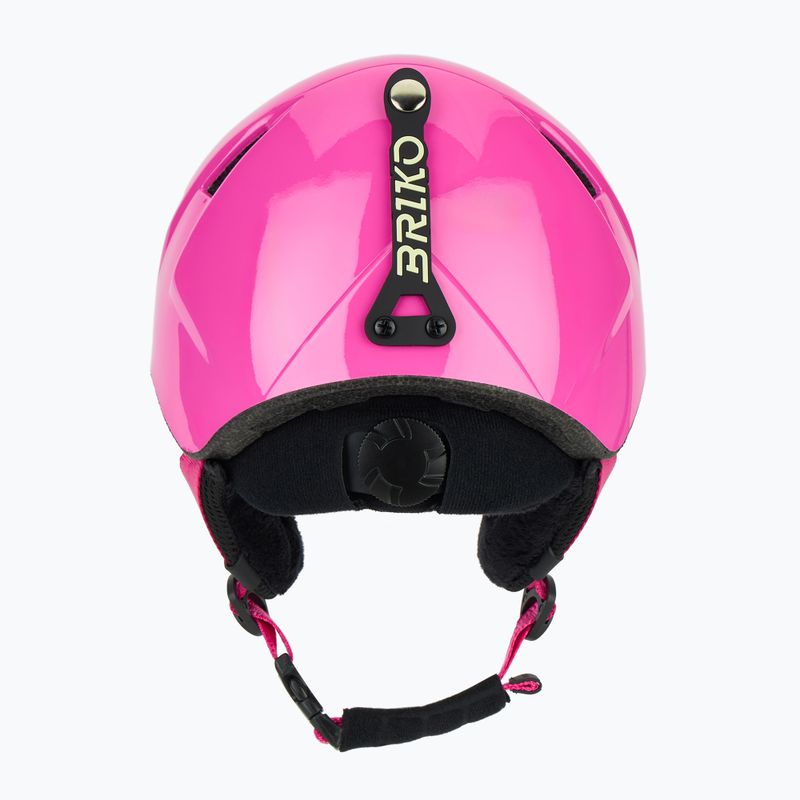 Casco da sci per bambini Briko Makalu Jr shiny pink/white 4