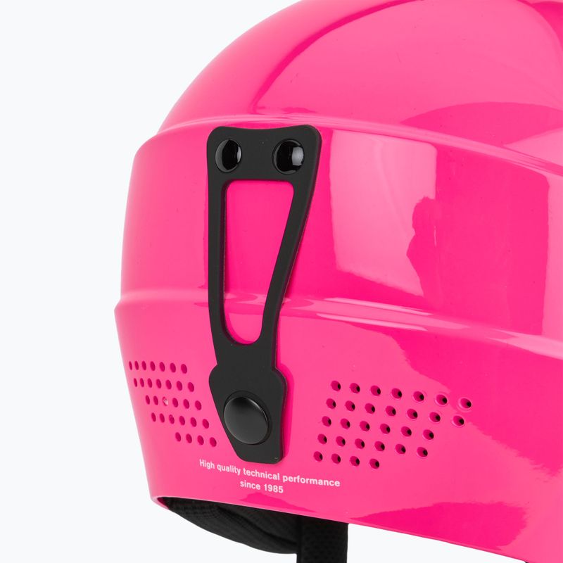 Casco da sci per bambini Briko Elias Jr shiny neon pink 7