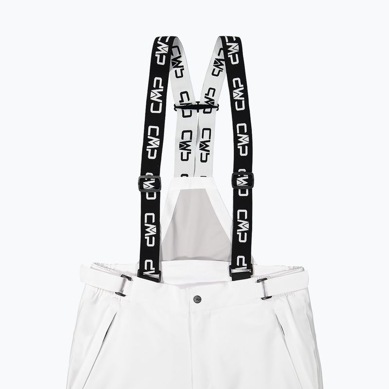 Pantaloni da sci da uomo CMP 3W17397N bianco 2