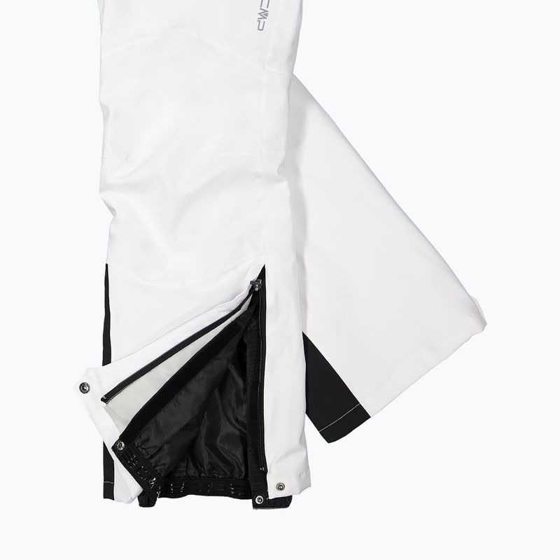 Pantaloni da sci da uomo CMP 3W17397N bianco 3