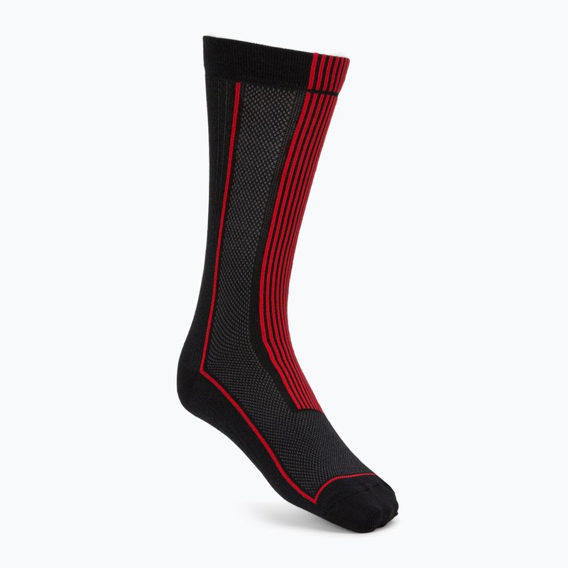 Calze da ciclismo da uomo Alpinestars Summer 22 nero/rosso brillante