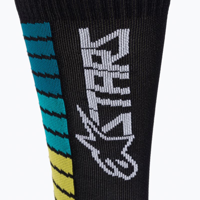Alpinestars calze da ciclismo da uomo Drop 22 nero/giallo 3