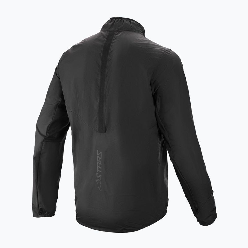 Alpinestars Nevada Giacca da ciclismo impacchettabile nera da uomo 2