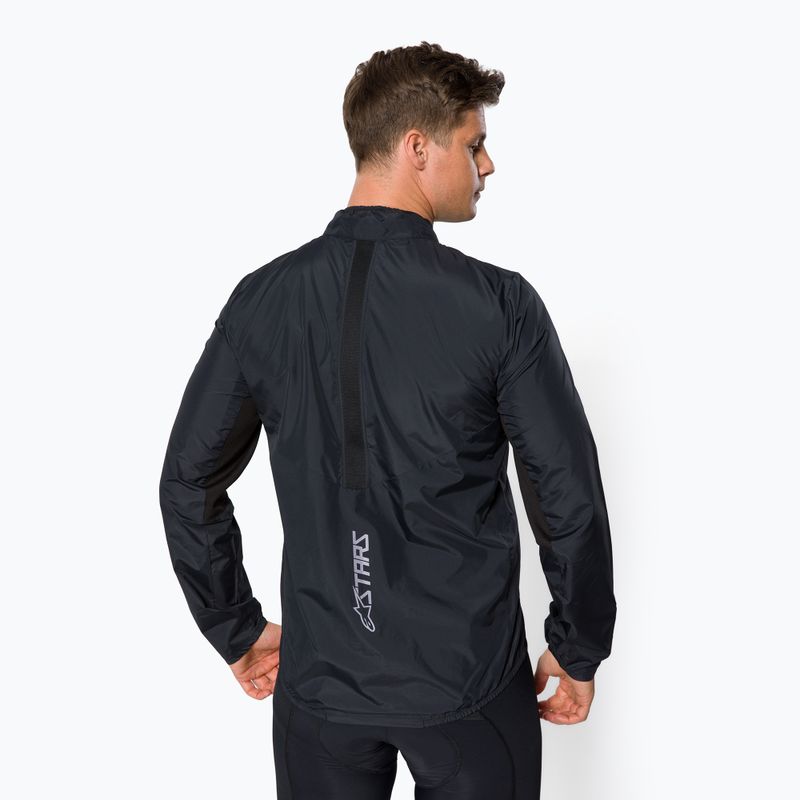 Alpinestars Nevada Giacca da ciclismo impacchettabile nera da uomo 5