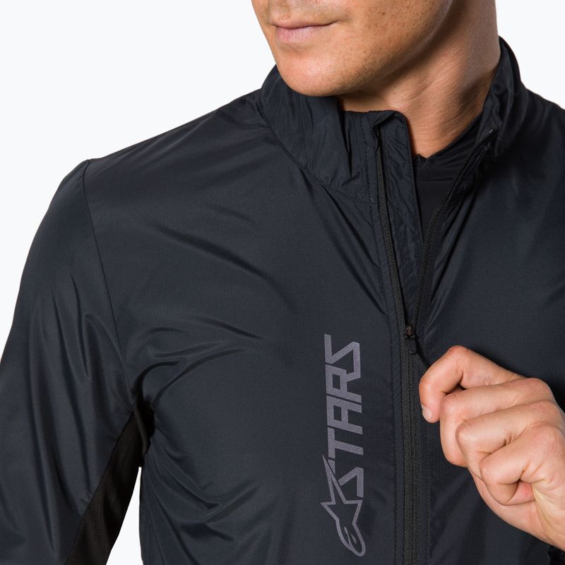 Alpinestars Nevada Giacca da ciclismo impacchettabile nera da uomo 6